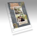 Polypropylene Page - 8.5 x 11" 216mmx279mm