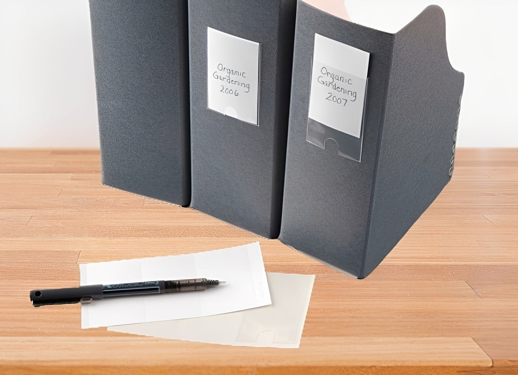 Self Adhesive Polypropylene Label Pockets – Conservation Supplies