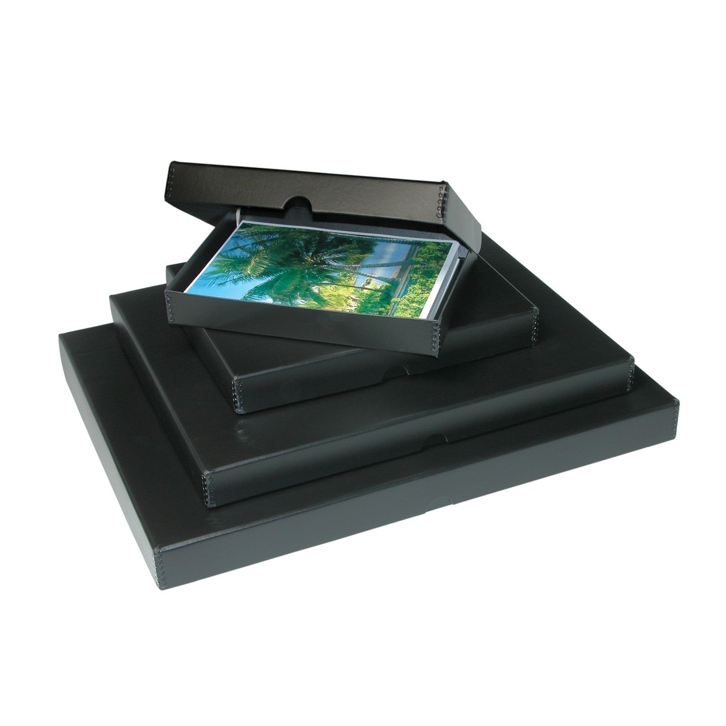 Archival Presentation Boxes - Metal Edge