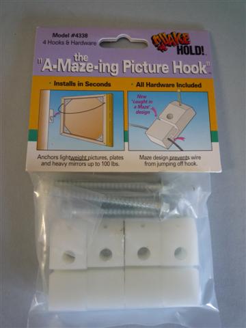 A-Maze-Ing Picture Hooks