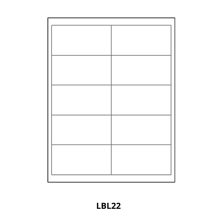 Lbl22 Labels Archival Quality Printable Labels – Conservation Supplies